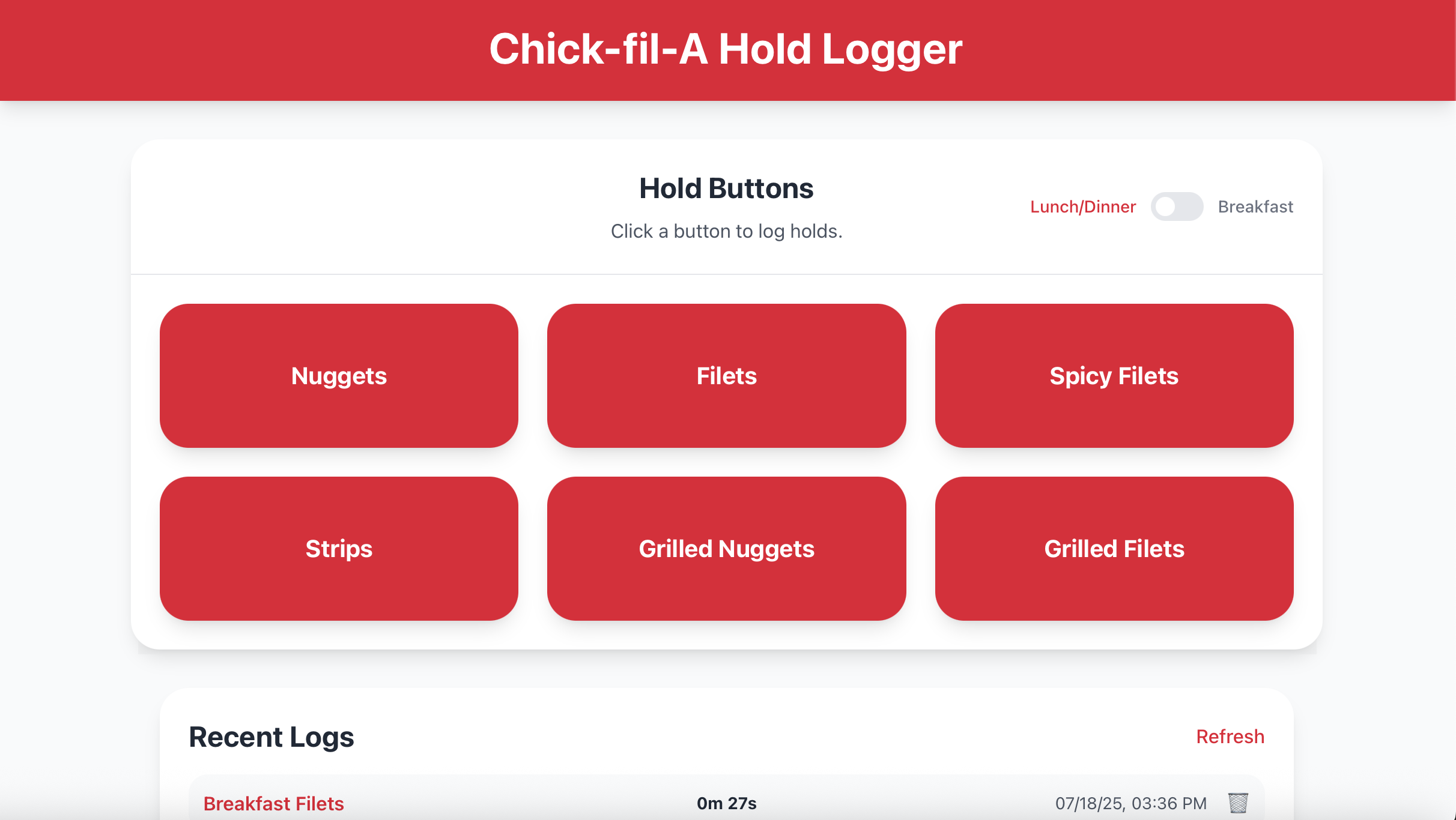 CFA Tracker Project